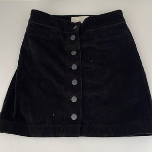 Wilfred free aritzia corduroy skirt